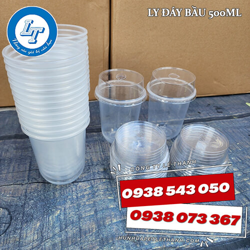 Gốc giá sỉ ly nhựa bầu 500ml Tiền Giang 5 Gốc giá sỉ ly nhựa bầu 500ml Tiền Giang 5