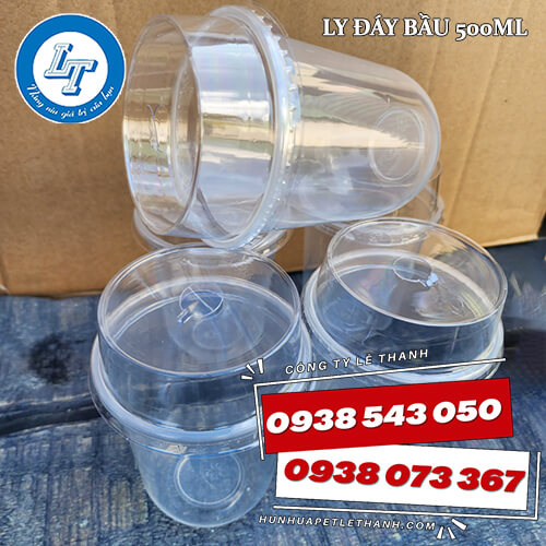 Gốc giá sỉ ly nhựa bầu 500ml Tiền Giang 2 Gốc giá sỉ ly nhựa bầu 500ml Tiền Giang 2