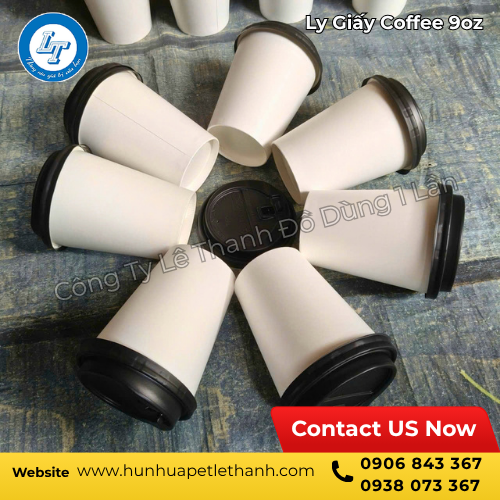kho sỉ ly giấy coffee 9OZ giá tốt 5 kho sỉ ly giấy coffee 9OZ giá tốt 5