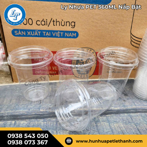 nhận đơn sỉ và lẻ ly nhựa PET 360ml nắp bật uống trực tiếp 4 nhận đơn sỉ và lẻ ly nhựa PET 360ml nắp bật uống trực tiếp 4