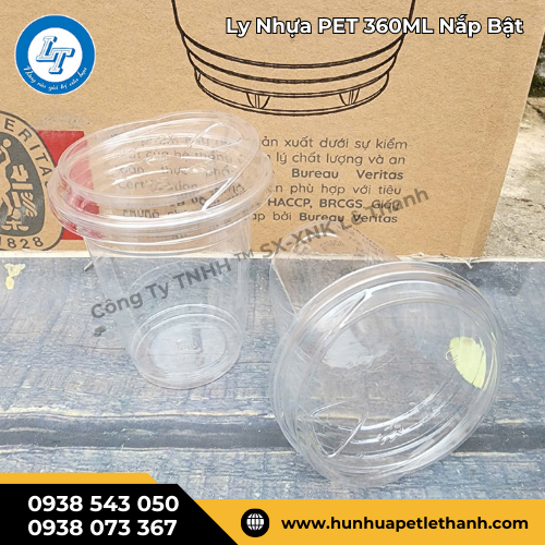 nhận đơn sỉ và lẻ ly nhựa PET 360ml nắp bật uống trực tiếp 5 nhận đơn sỉ và lẻ ly nhựa PET 360ml nắp bật uống trực tiếp 5