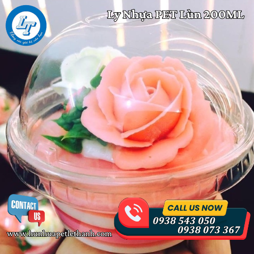 ly nhựa lùn nắp cầu đựng kem giá sỉ 6 ly nhựa lùn nắp cầu đựng kem giá sỉ 6