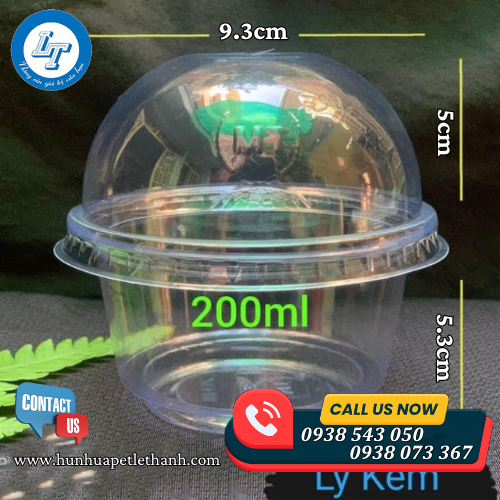 ly nhựa lùn nắp cầu đựng kem giá sỉ 4 ly nhựa lùn nắp cầu đựng kem giá sỉ 4