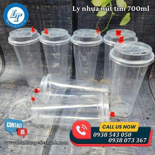 ly nhựa trong nút tim giá sỉ giá lẻ thùng 3 ly nhựa trong nút tim giá sỉ giá lẻ thùng 3