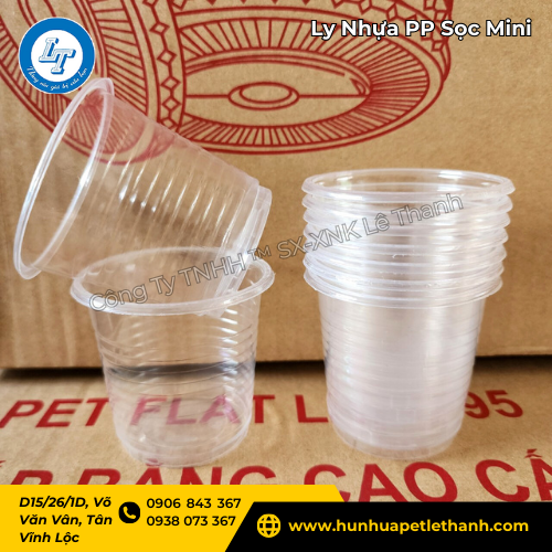 chốt liền ly PP sọc mini giá rẻ siêu đẹp 4 chốt liền ly PP sọc mini giá rẻ siêu đẹp 4