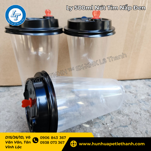 giá ly 500ml nút tim nắp đen giá rẻ tận xưởng 1 giá ly 500ml nút tim nắp đen giá rẻ tận xưởng 1