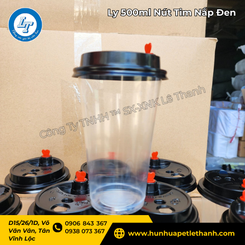 giá ly 500ml nút tim nắp đen giá rẻ tận xưởng 5 giá ly 500ml nút tim nắp đen giá rẻ tận xưởng 5