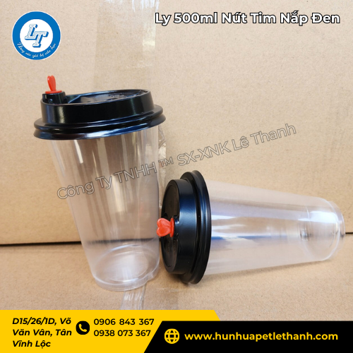 giá ly 500ml nút tim nắp đen giá rẻ tận xưởng 4 giá ly 500ml nút tim nắp đen giá rẻ tận xưởng 4