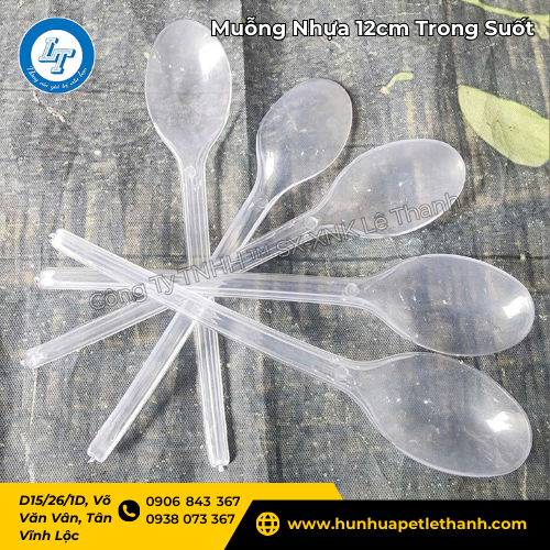 sỉ lẻ muỗng nhựa 12cm trong suốt hàng đẹp, giá tốt 1 sỉ lẻ muỗng nhựa 12cm trong suốt hàng đẹp, giá tốt 1