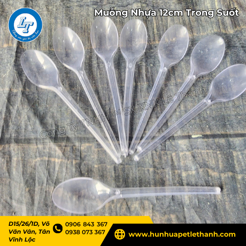 sỉ lẻ muỗng nhựa 12cm trong suốt hàng đẹp, giá tốt 3 sỉ lẻ muỗng nhựa 12cm trong suốt hàng đẹp, giá tốt 3