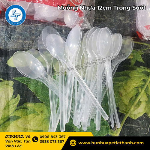 sỉ lẻ muỗng nhựa 12cm trong suốt hàng đẹp, giá tốt 5 sỉ lẻ muỗng nhựa 12cm trong suốt hàng đẹp, giá tốt 5