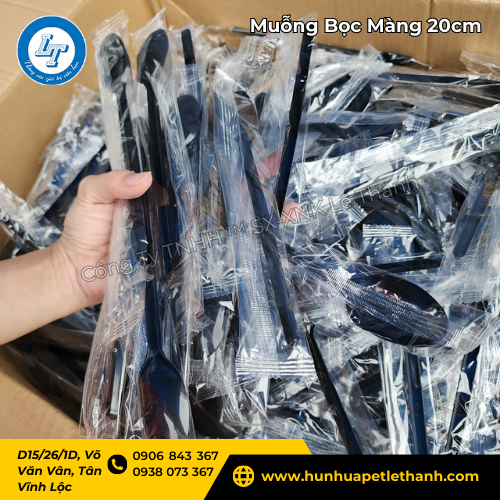 muỗng bọc màng 20cm nguồn hàng lớn giá rẻ ổn định 5 muỗng bọc màng 20cm nguồn hàng lớn giá rẻ ổn định 5
