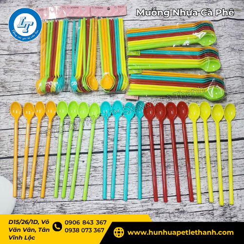 muỗng nhựa cà phê bán sỉ ở kho Lê Thanh 4 muỗng nhựa cà phê bán sỉ ở kho Lê Thanh 4