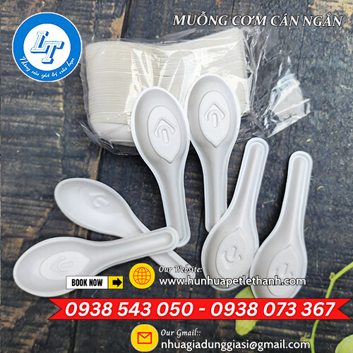 muỗng cơm đục cán ngắn giá sỉ 10000 cái 1 bao 2 muỗng cơm đục cán ngắn giá sỉ 10000 cái 1 bao 2