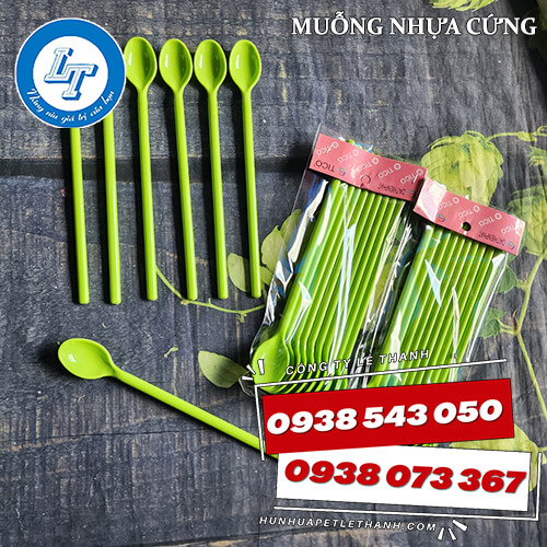 muỗng nhựa ăn chè, sinh tố giá sỉ rẻ Tiền Giang 4 muỗng nhựa ăn chè, sinh tố giá sỉ rẻ Tiền Giang 4