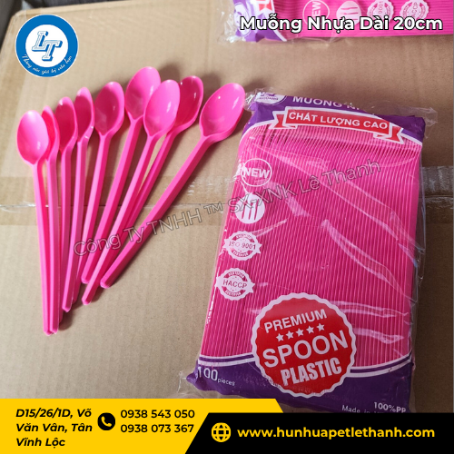 Muỗng nhựa dài giá sỉ đủ màu cực hot, cực rẻ, cực tiện 1 Muỗng nhựa dài giá sỉ đủ màu cực hot, cực rẻ, cực tiện 1