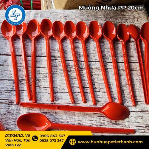 muỗng nhựa PP cao cấp gói 50 cái, giá sỉ mua xưởng 2 muỗng nhựa PP cao cấp gói 50 cái, giá sỉ mua xưởng 2