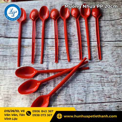 muỗng nhựa PP cao cấp gói 50 cái, giá sỉ mua xưởng 4 muỗng nhựa PP cao cấp gói 50 cái, giá sỉ mua xưởng 4