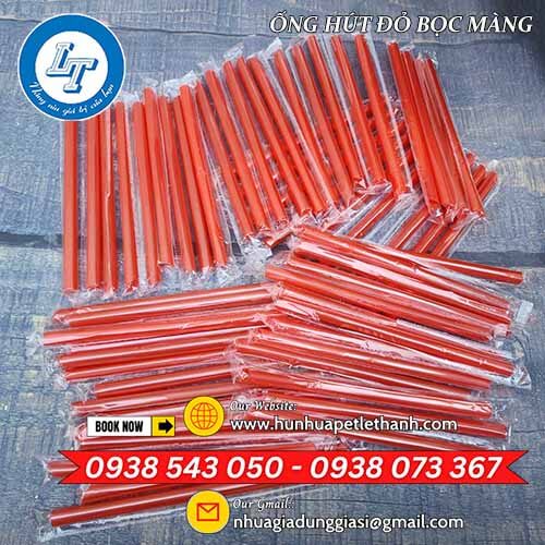 Ống hút đỏ bọc màng giá rẻ toàn quốc 5 Ống hút đỏ bọc màng giá rẻ toàn quốc 5