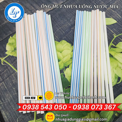 ống hút nhựa giá rẻ uống nước mía đủ màu 2 ống hút nhựa giá rẻ uống nước mía đủ màu 2