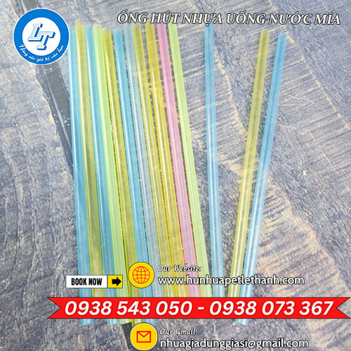 ống hút nhựa giá rẻ uống nước mía đủ màu 3 ống hút nhựa giá rẻ uống nước mía đủ màu 3