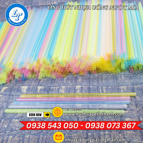 ống hút nhựa giá rẻ uống nước mía đủ màu 6 ống hút nhựa giá rẻ uống nước mía đủ màu 6