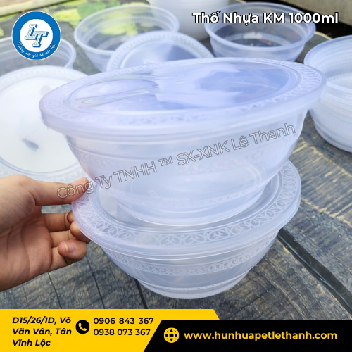 kho hàng thố nhựa KM 1000ml sỉ lớn giá cạnh tranh 4 kho hàng thố nhựa KM 1000ml sỉ lớn giá cạnh tranh 4