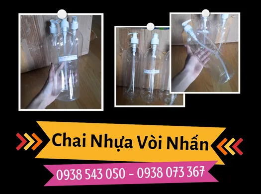 CHAI NHỰA VÒI NHẤN NHỎ GIỌT giá sỉ