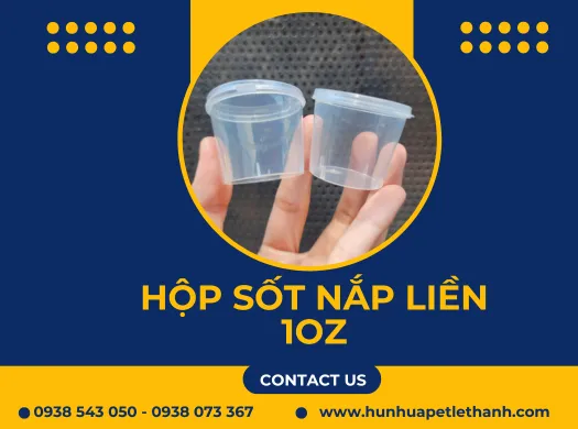 HỘP SỐT NẮP LIỀN 1OZ giá sỉ rẻ siêu tiện lợi