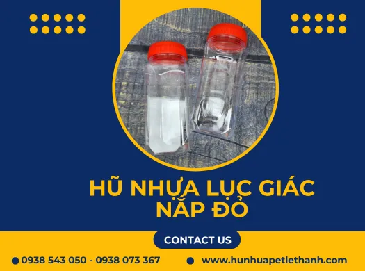 Ở đâu bán HŨ NHỰA LỤC GIÁC giá sỉ đựng đồ ăn vặt