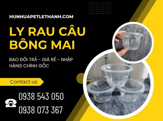 LY RAU CÂU BÔNG MAI giá sỉ, giá buôn rẻ