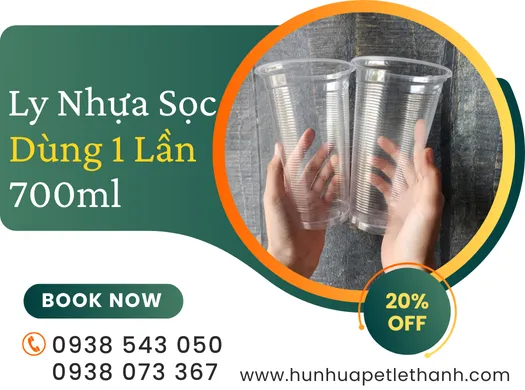 Kho giá sỉ gốc LY NHỰA SỌC UỐNG 1 LẦN