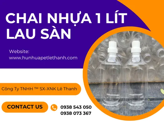 CHAI NHỰA 1 LÍT ĐỰNG NƯỚC LAU SÀN giá rẻ bất ngờ