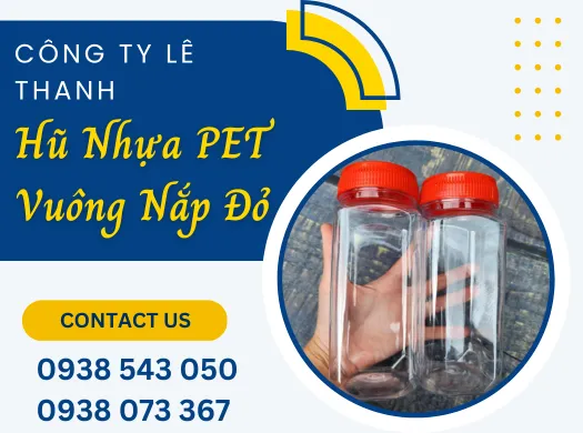 Giá sỉ bao rẻ HŨ PET VUÔNG CAO hot nhất