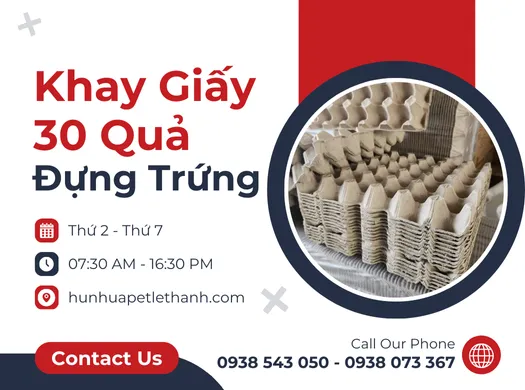 KHAY GIẤY 30 QUẢ giá sỉ rẻ cho người mua số lượng lớn