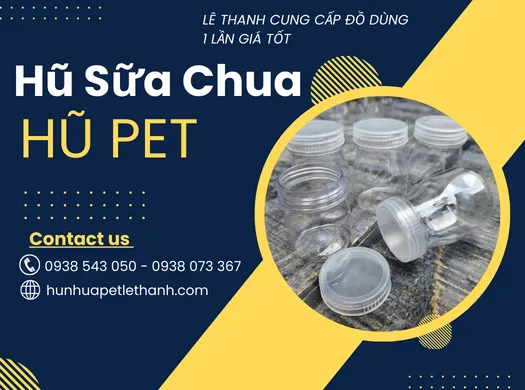 Mua HŨ SỮA CHUA PET giá rẻ Tiền Giang