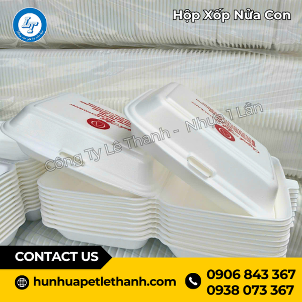 Hộp Xốp Nửa Con