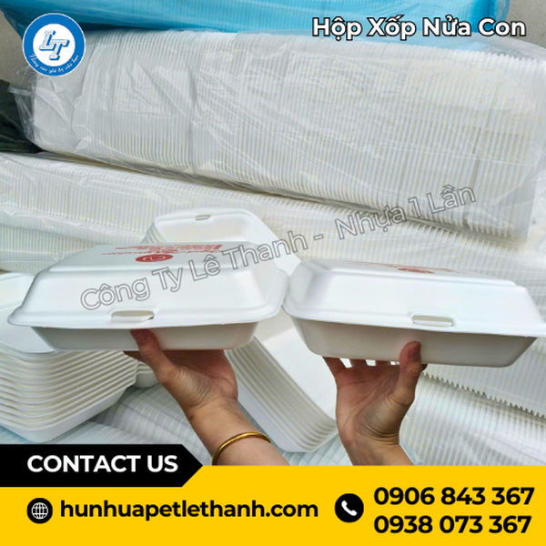 Hộp Xốp Nửa Con