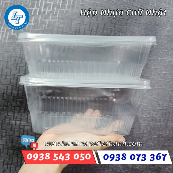 HỘP NHỰA PP CHỮ NHẬT