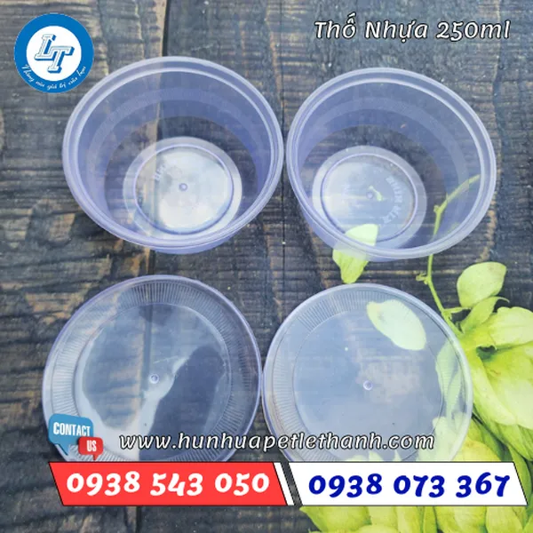 THỐ NHỰA KM 250ML