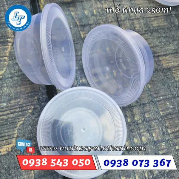 THỐ NHỰA KM 250ML