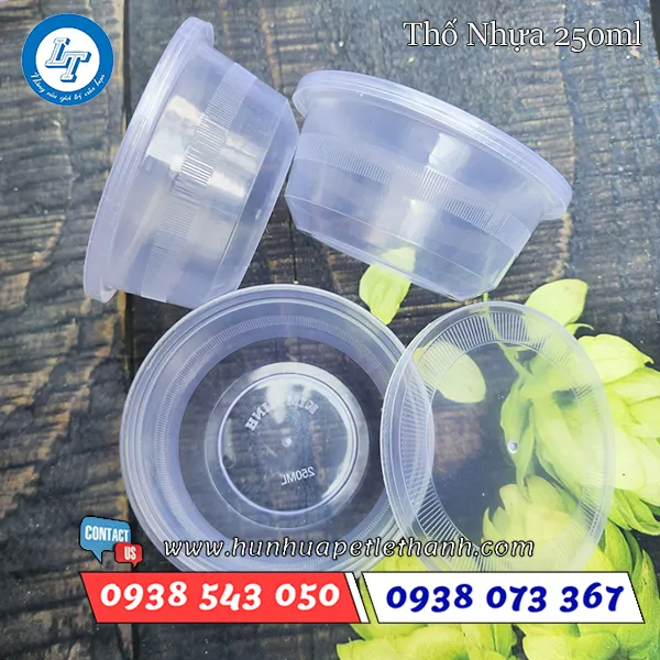 THỐ NHỰA KM 250ML