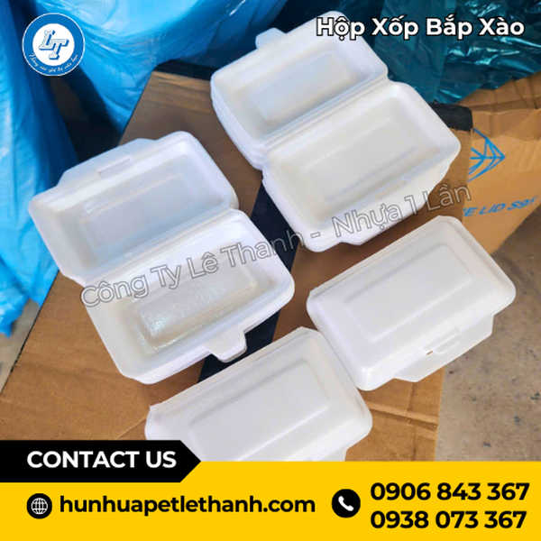 Hộp Xốp Bắp Xào