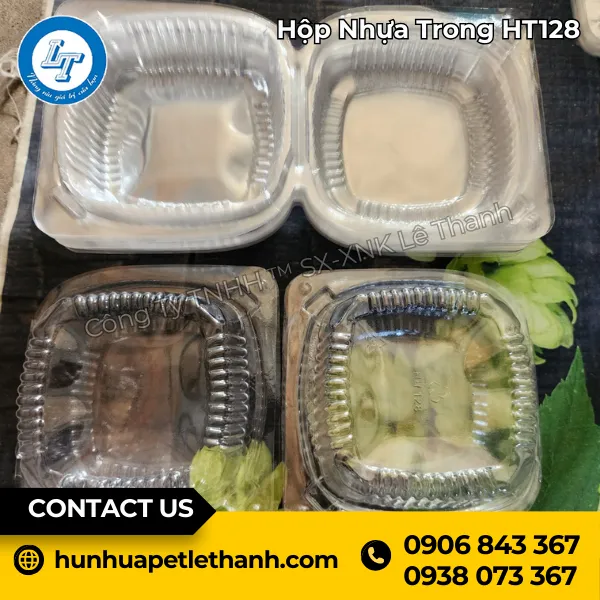 Hộp Nhựa Trong HT128