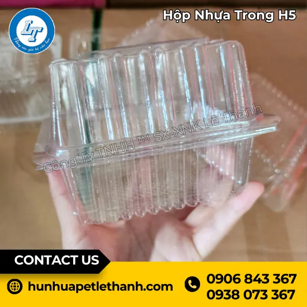 Hộp Nhựa Trong H5