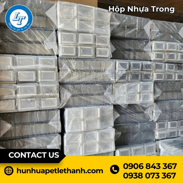 Hộp Nhựa Trong