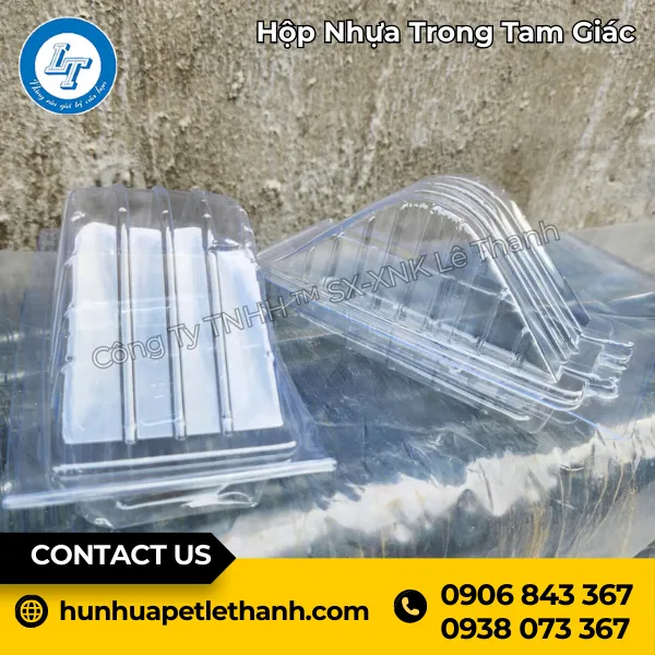 Hộp Nhựa Trong Tam Giác