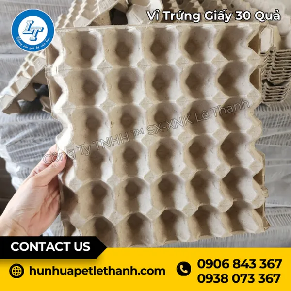 Vỉ Trứng Giấy 30 Quả