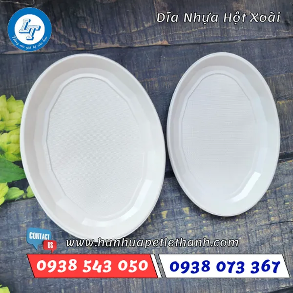 DĨA HỘT XOÀI 21CM, 25CM