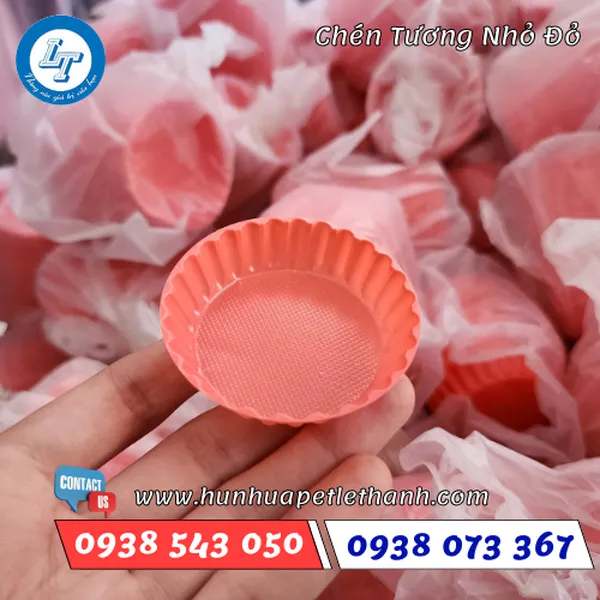 CHÉN TƯƠNG NHỎ ĐỎ